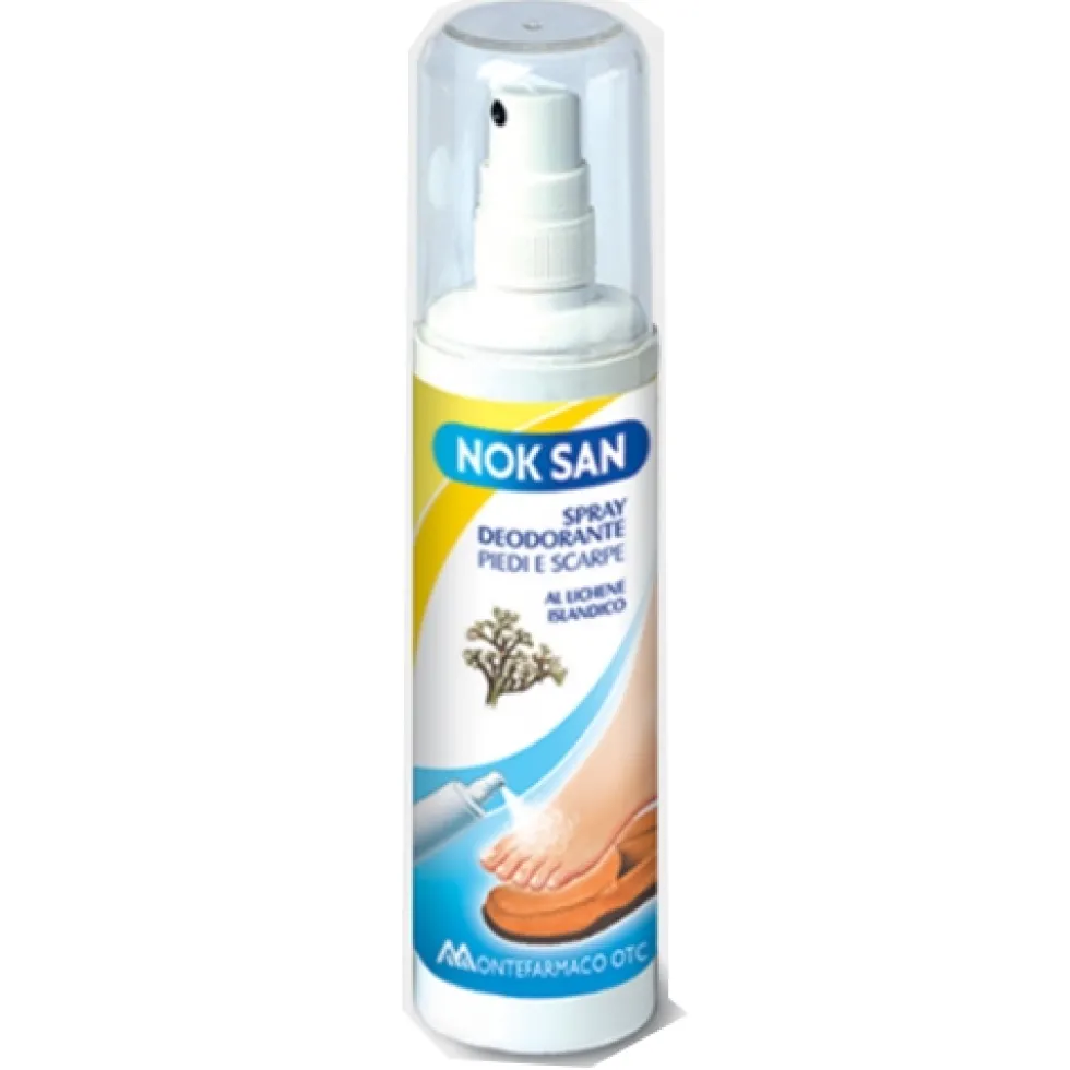 Nok San Deodorante Spray Piedi e Scarpe No Gas 100 Ml