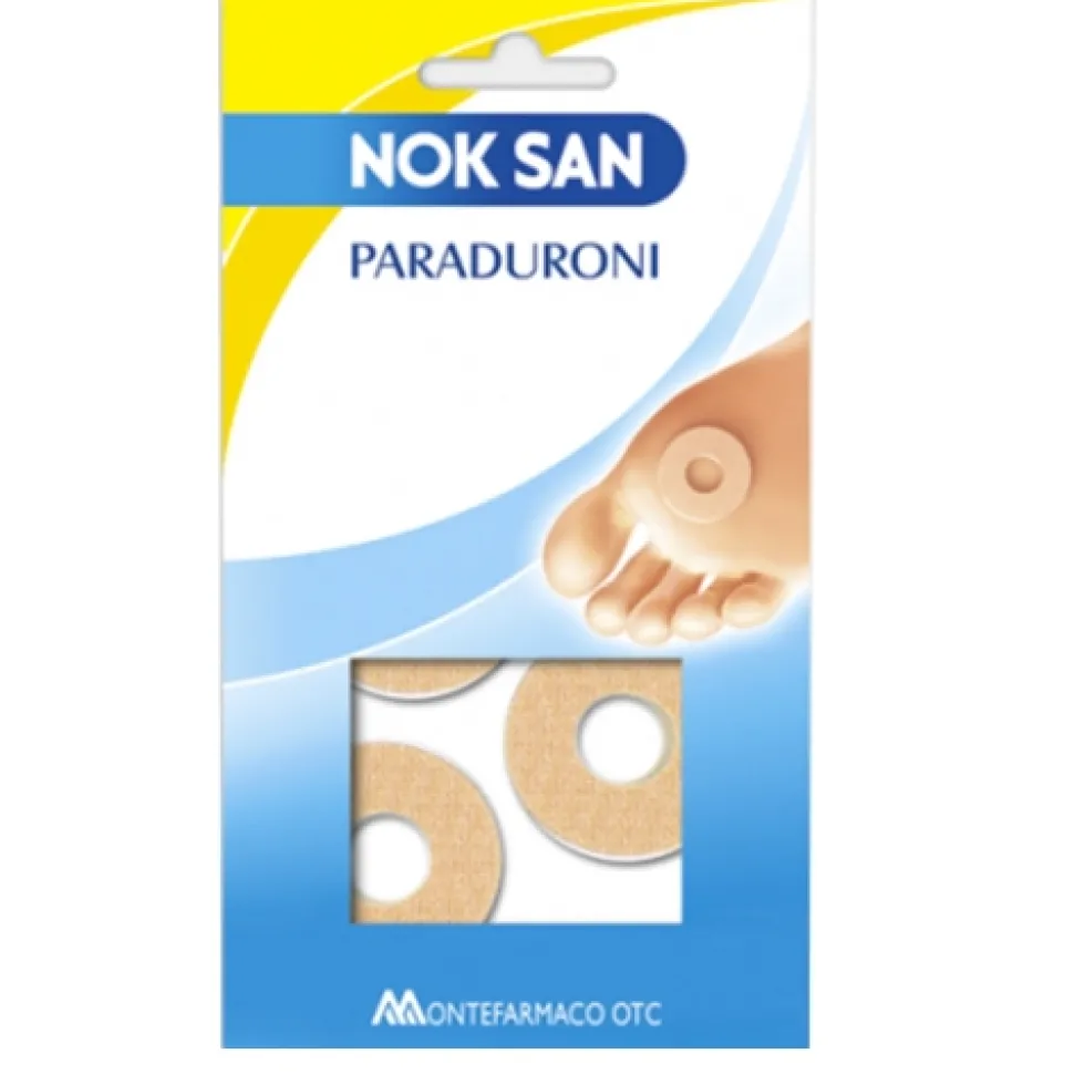 Nok San Paraduroni - Cerotti per la protezione e la rimozione dei duroni, 4 cerotti