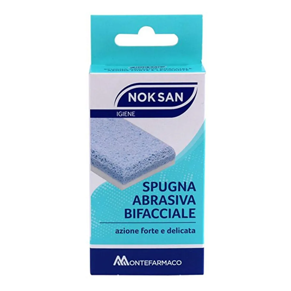 Nok San Spugna Abrasiva Bifacciale, 1 Pezzo