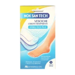 Nok San Vesciche Cerotti Trasparenti Grandi 5 Pezzi