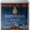 Norwegian Fish Oil Olio di salmone - Integratore di omega 3 per il colesterolo, 180 capsule
