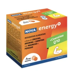 Nova Argentia Nova Energy+ - Integratore alimentare per il supporto energetico, 24 bustine