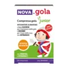 Nova Argentia Nova.Gola Junior Compressa Gola per Bambini gusto Arancia, 20 compresse