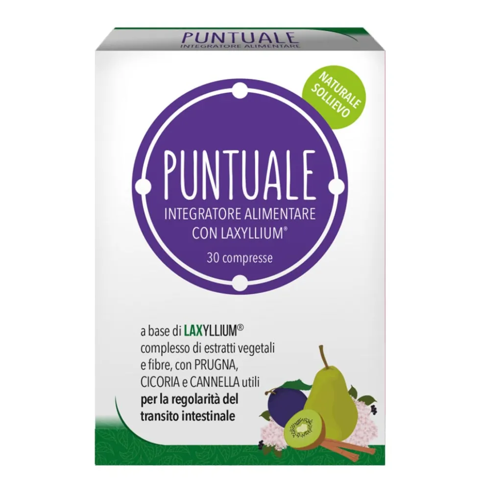 Nova Argentia Puntuale - Integratore Alimentare con Laxyllium, 30 compresse