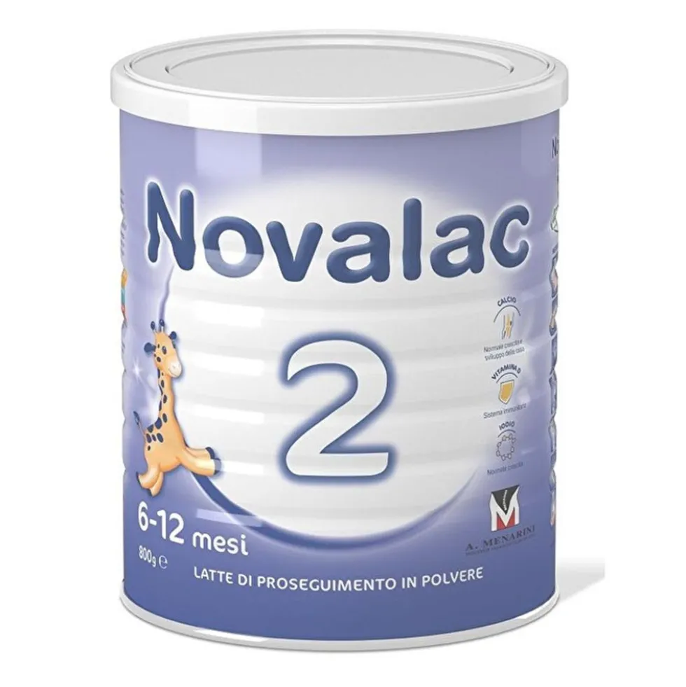 Novalac 2 Latte in Polvere di Proseguimento 6-12 Mesi, 800g