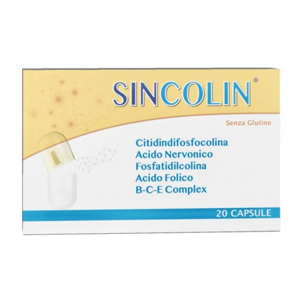 Nutralbiofarma Sincolin Integratore Alimentare, 20 Capsule
