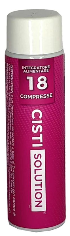 Nutras Cisti Solution Integratore alimentare per il benessere delle vie urinarie, 18 compresse