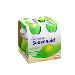 Nutricia Souvenaid Trattamento Nutrizionale del Declino Cognitivo Legato all'Età Gusto Vaniglia, 4x125ml