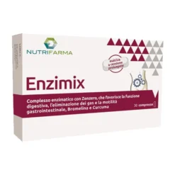Nutrifarma Enzimix Integratore Alimentare Apparato Gastrointestinale, 30 Compresse