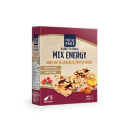 Nutrifree Barrette Cereal Mix Energy 5 Monoporzioni Da 28 g