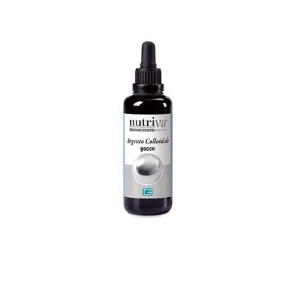 Nutriva Argento Colloidale Gocce Integratore Alimentare 100 ml