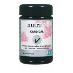 Nutriva Candidal Integratore Alimentare, 30 Compresse