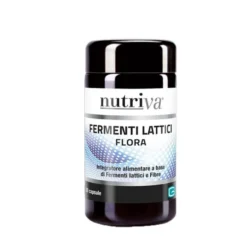 Nutriva Flora Fermenti Lattici Integratore Alimentare 50 Capsule Da 500 mg