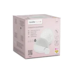Nuvita Mum - Coppette assorbilatte monouso per le perdite di latte in allattamento, 30 pezzi