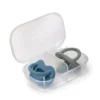 Nuvita Orthosoft Light Set succhietti ortodontici in silicone per neonati 0m+ colore blu e verde, 2 succhietti