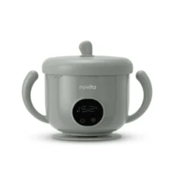 Nuvita Pappa'n'Go - Scaldapappa portatile ricaricabile per i pasti fuori casa, 470 ml