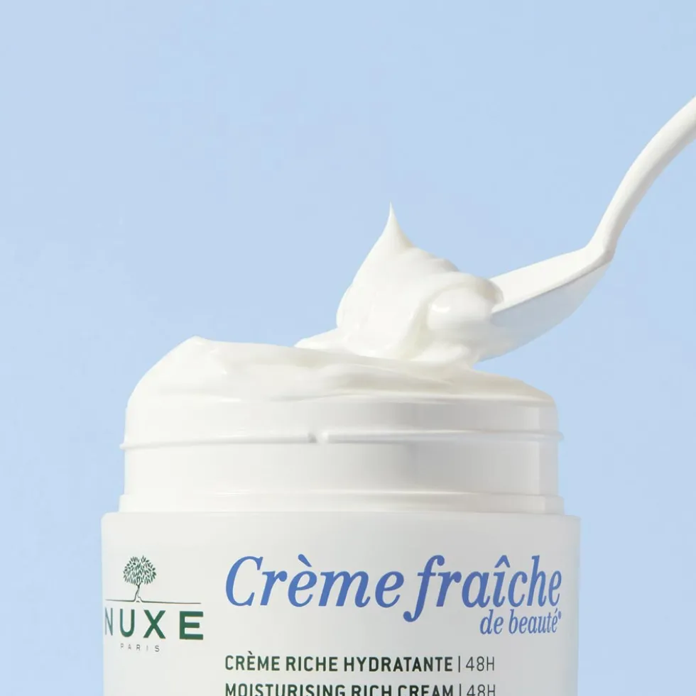 Nuxe Crème Fraiche de Beauté Crema Ricca Idratante 48H Pelli Secche, 50ml