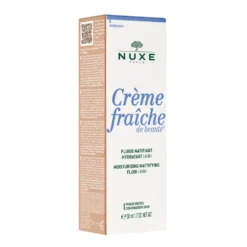 Nuxe Crème Fraiche de Beauté Fluido Opacizzante Idratante 48H Pelle Mista, 50ml