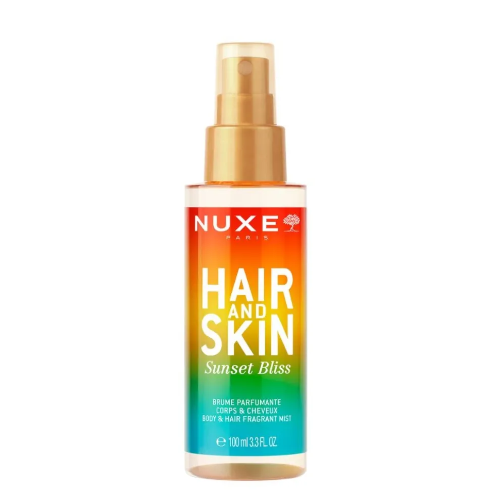 Nuxe Hair Mist - Hair&Skin Spray Profumato Corpo e Capelli Sunset Bliss, 100ml