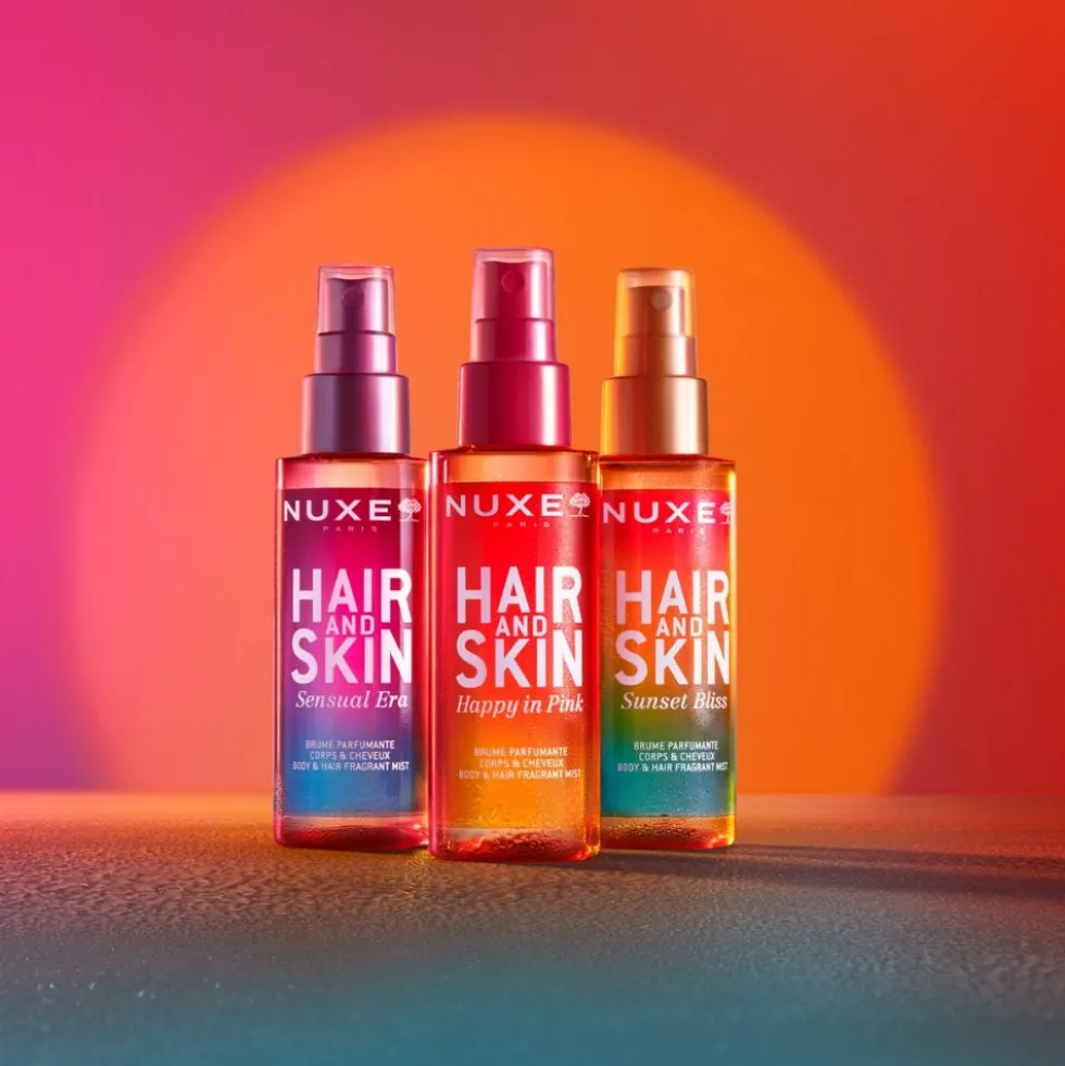 Nuxe Hair Mist - Hair&Skin Spray Profumato Corpo e Capelli Sunset Bliss, 100ml
