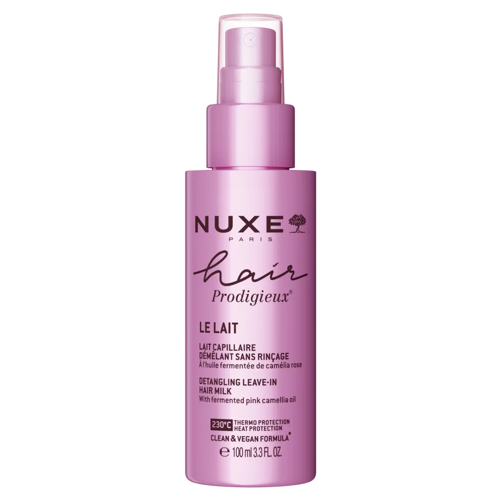 Nuxe Hair Prodigieux - Latte termoprotettore senza risciacquo per districare i capelli, 100 ml