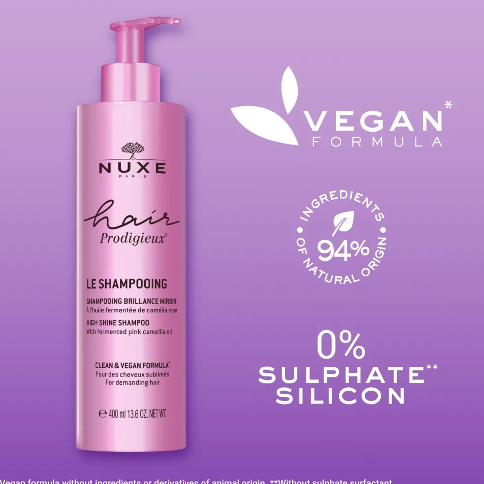 Nuxe Hair Prodigieux - Shampoo Illuminante, 400ml