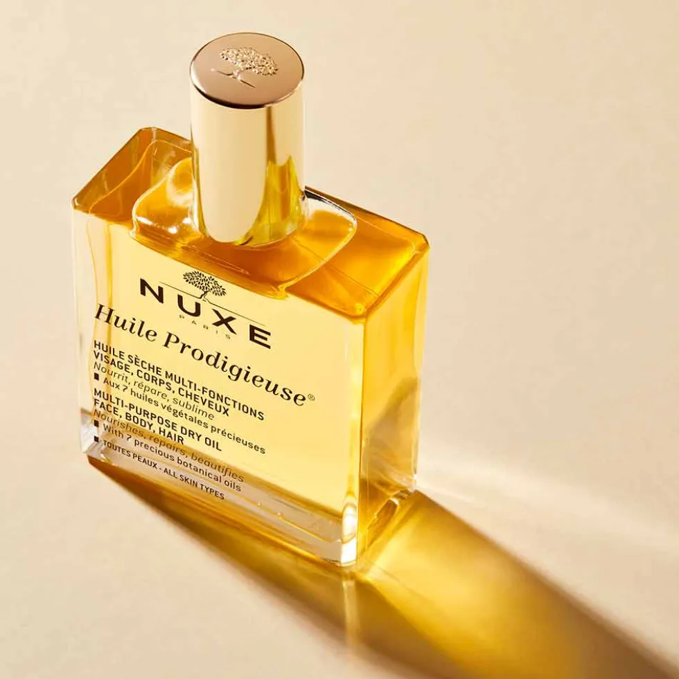 Nuxe Huile Prodigieuse - Olio secco multiuso per nutrire e idratare viso, corpo e capelli, 100 ml