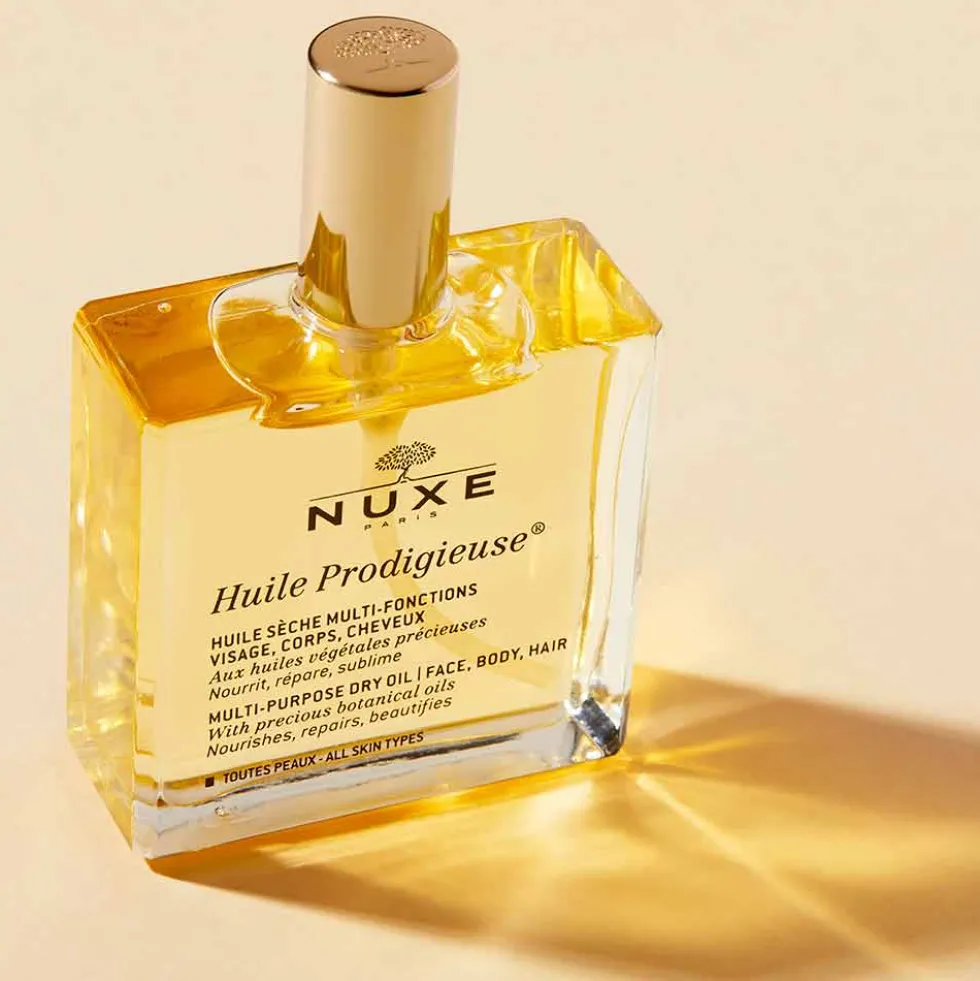 Nuxe Huile Prodigieuse - Olio secco multiuso per nutrire e idratare viso, corpo e capelli, 100 ml