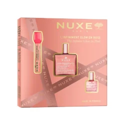 Nuxe Huile Prodigieuse Or Florale - Cofanetto regalo idratante e illuminante, 3 prodotti
