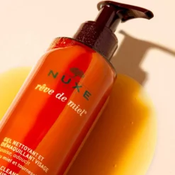 Nuxe Rêve de Miel - Gel detergente struccante al miele per pelle secca e sensibile, 200 ml