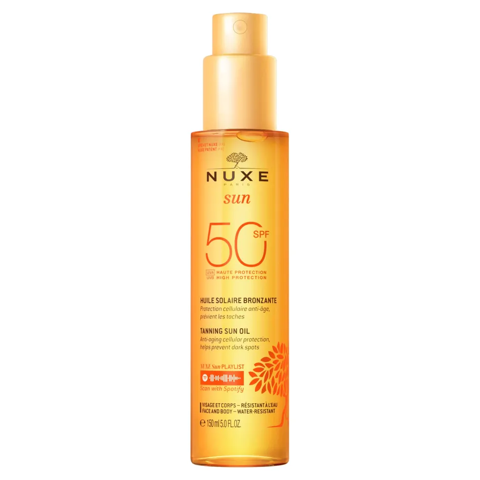 Nuxe Sun Olio Solare Viso E Corpo SPF50, 150ml