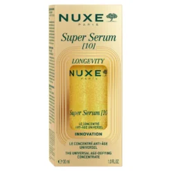 Nuxe Super Serum Longevità - Siero viso anti-età contro le rughe e le macchie cutanee, 30 ml
