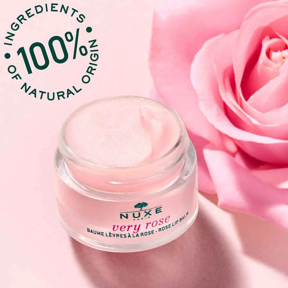 Nuxe Very Rose - Balsamo Labbra Idratante e Illuminante, 15g