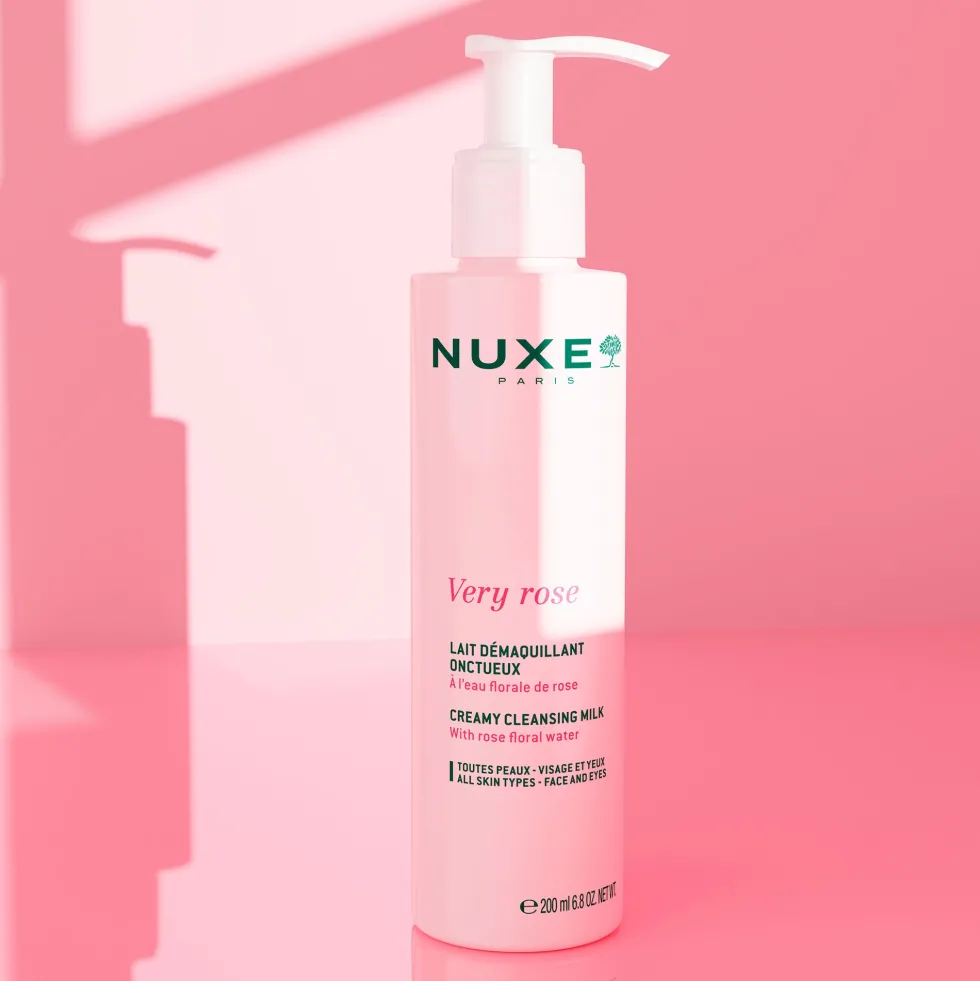 Nuxe Very Rose - Latte Struccante Strucca Idrata e Lenisce, 200ml