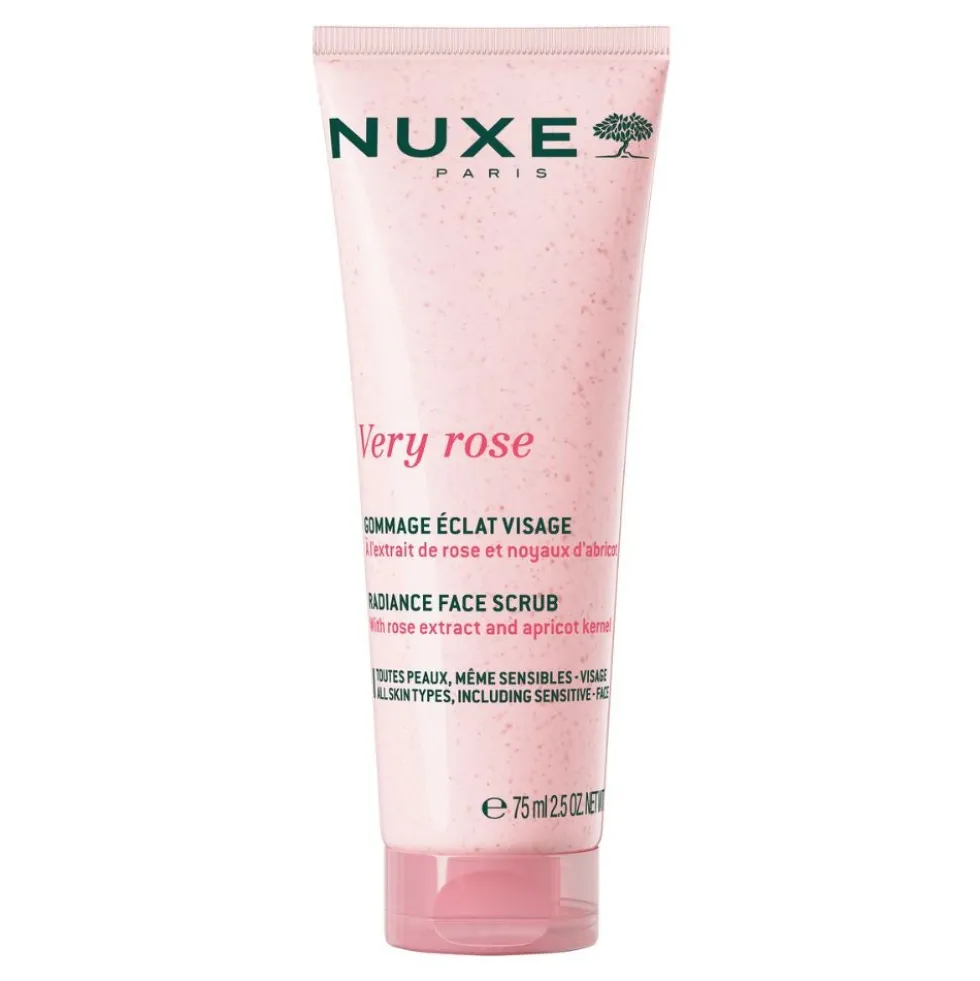 Nuxe Very Rose - Scrub Viso Esfoliante Luminosità, 75ml