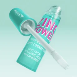 Nuxe Zinc Power Correttore imperfezioni allo zinco Gel antiacne e seboregolatore per il viso, 10 ml