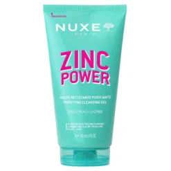 Nuxe Zinc Power - Gel Viso Detergente Purificante, 150ml