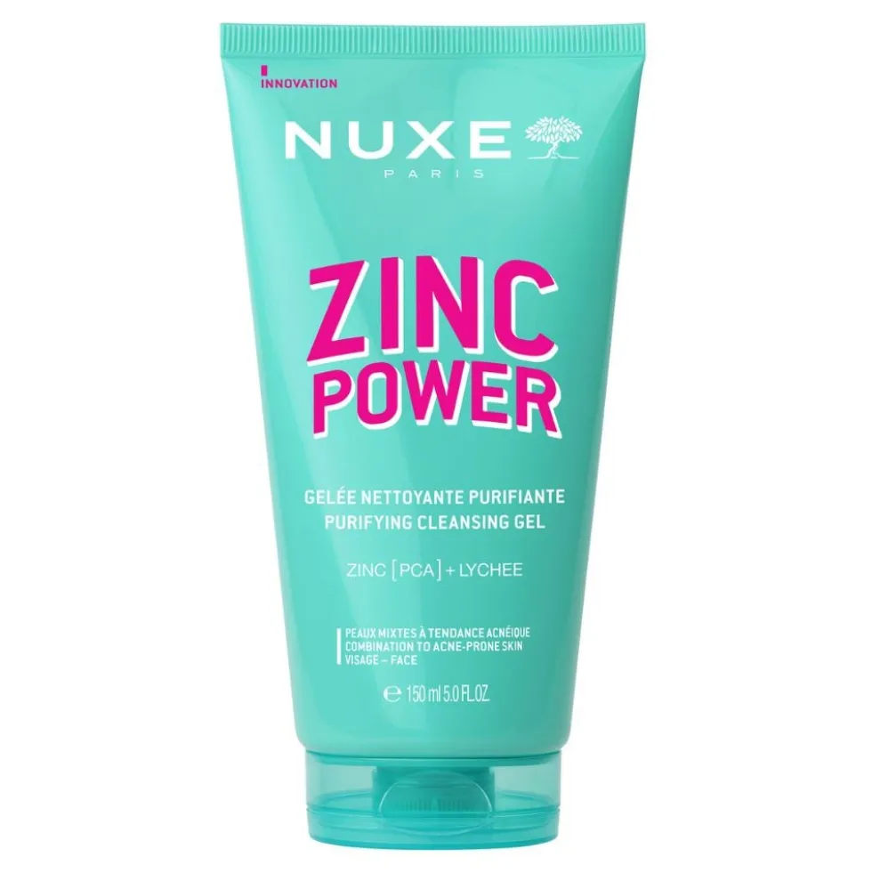 Nuxe Zinc Power - Gel Viso Detergente Purificante, 150ml