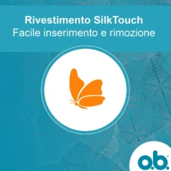 o.b. Assorbenti Interni ProComfort Super Facili da Applicare e Rimuovere Flusso Intenso Tamponi Interni Trama Assorbente, 16 Pezzi
