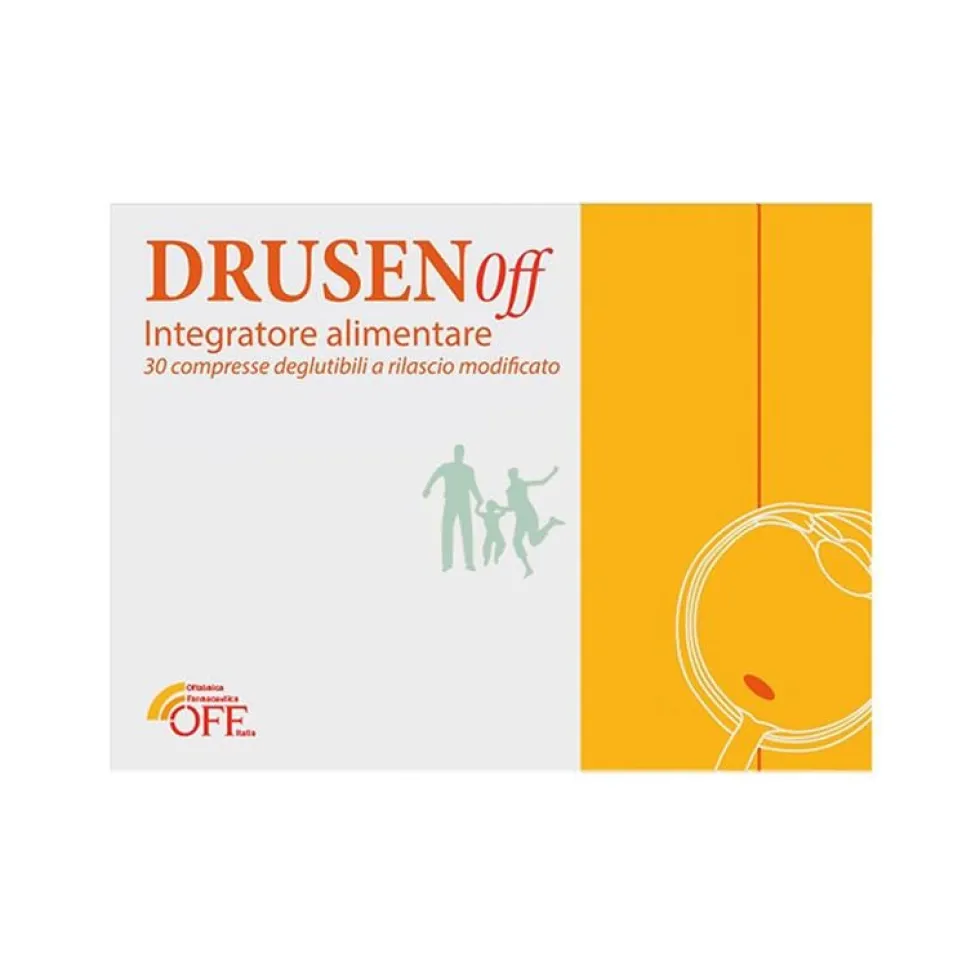 Offhealth Drusenoff Integratore Alimentare, 30 Compresse