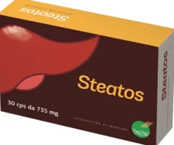 Officine Naturali Steatos - Integratore con glutatione per il fegato, 30 capsule