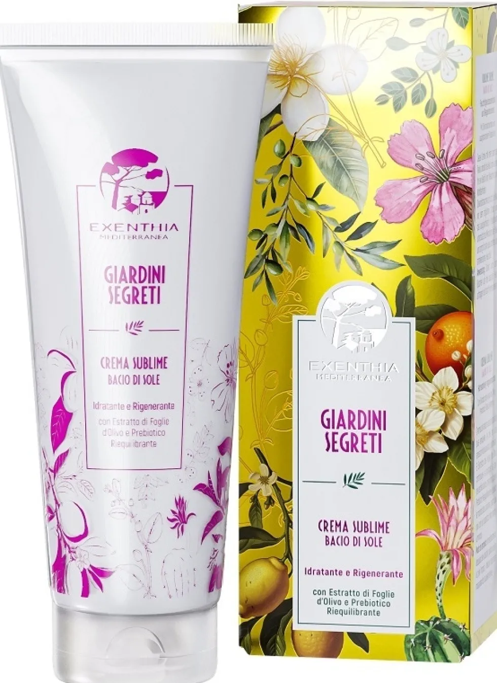 Oficine Clemàn Exenthia Giardini Segreti Crema corpo idratante e rigenerante, 200 ml