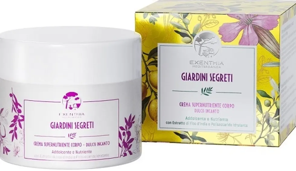 Oficine Clemàn Exenthia Giardini Segreti Crema supernutriente addolcente e nutriente, 200 ml