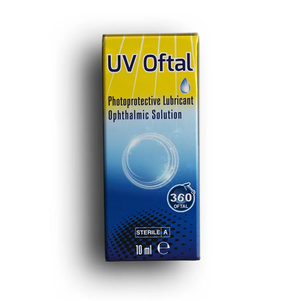 360 Oftal Uv Oftal Soluzione Oftalmica Lubrificante Fotoprotettiva, 10ml