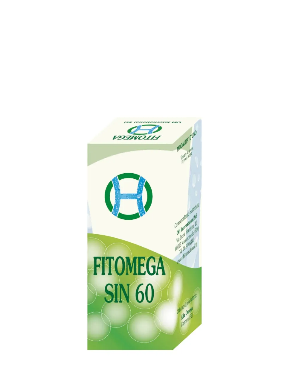 Oh International Fitomega Sin 60 - Integratore venoso in gocce Fitomega Sin Oh International, 50 ml