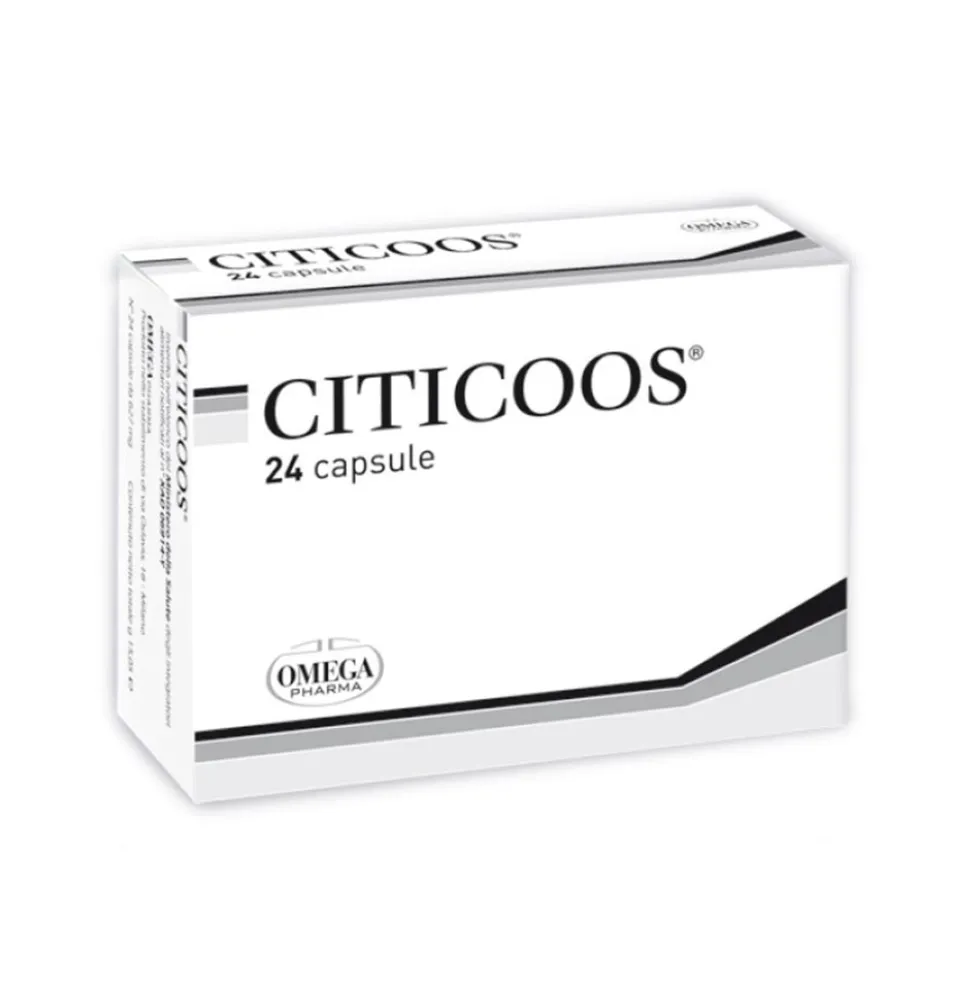Omega Pharma Citicoos Integratore Alimentare, 24 Compresse