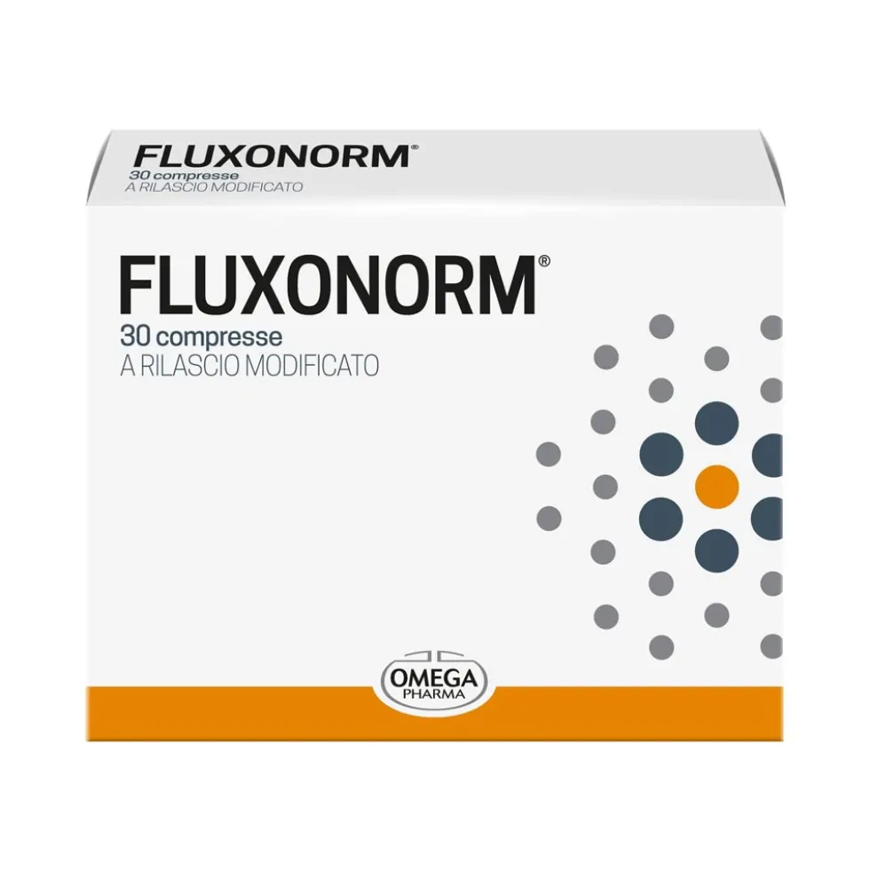Omega Pharma Fluxonorm Integratore Alimentare, 30 Compresse