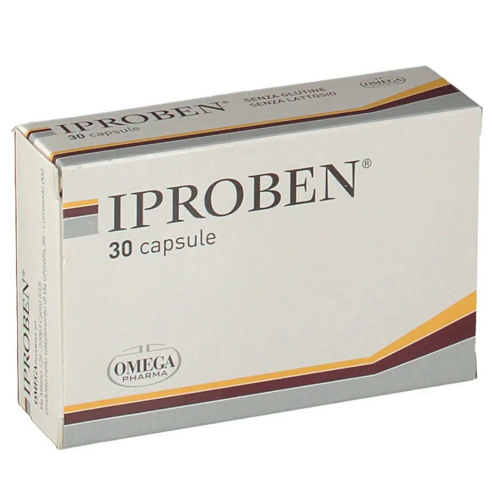 Omega Pharma Iproben Integratore Alimentare, 30 Capsule