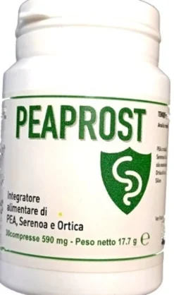 Omniaequipe Peaprost - Integratore per la salute della prostata, 30 compresse Peaprost da 590 mg