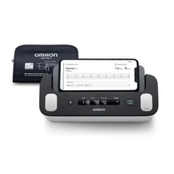 Omron Complete 2-in-1 - Misuratore di pressione ed ECG per il monitoraggio cardiaco, 1 kit